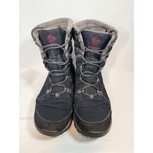 Columbia Minx Fire Tall Omni-Heat Waterproof Winter Boots Sz 8.5